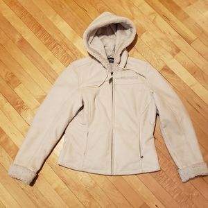 Harley Davidson fleece suede jacket